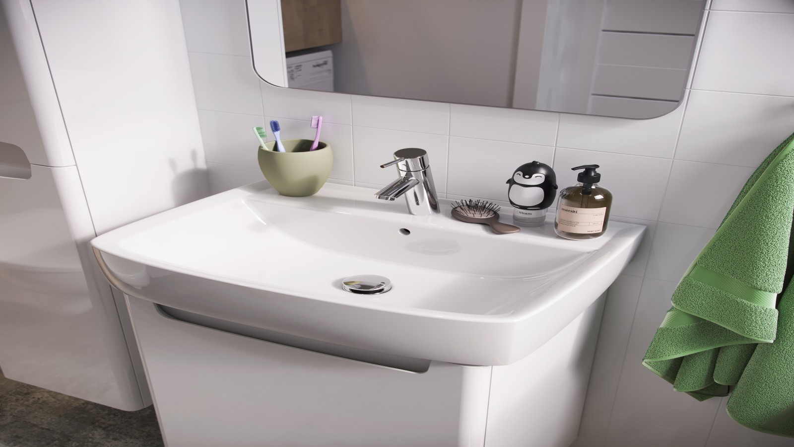 Hranaté umývadlo Kolo Rekord Hranaté umývadlo Kolo Rekord