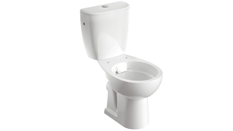 Stojacie WC Rimfree bez splachovacieho okraja a so splachovacou nádržkou